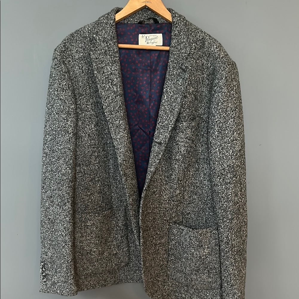 Original Penguin Charcoal Blazer